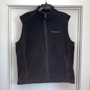 Columbia Fleece Vest - Men’s Large (Grey)